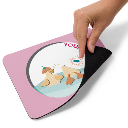 "Your Time" tappetino mouse grafica con papere - DeBee Way